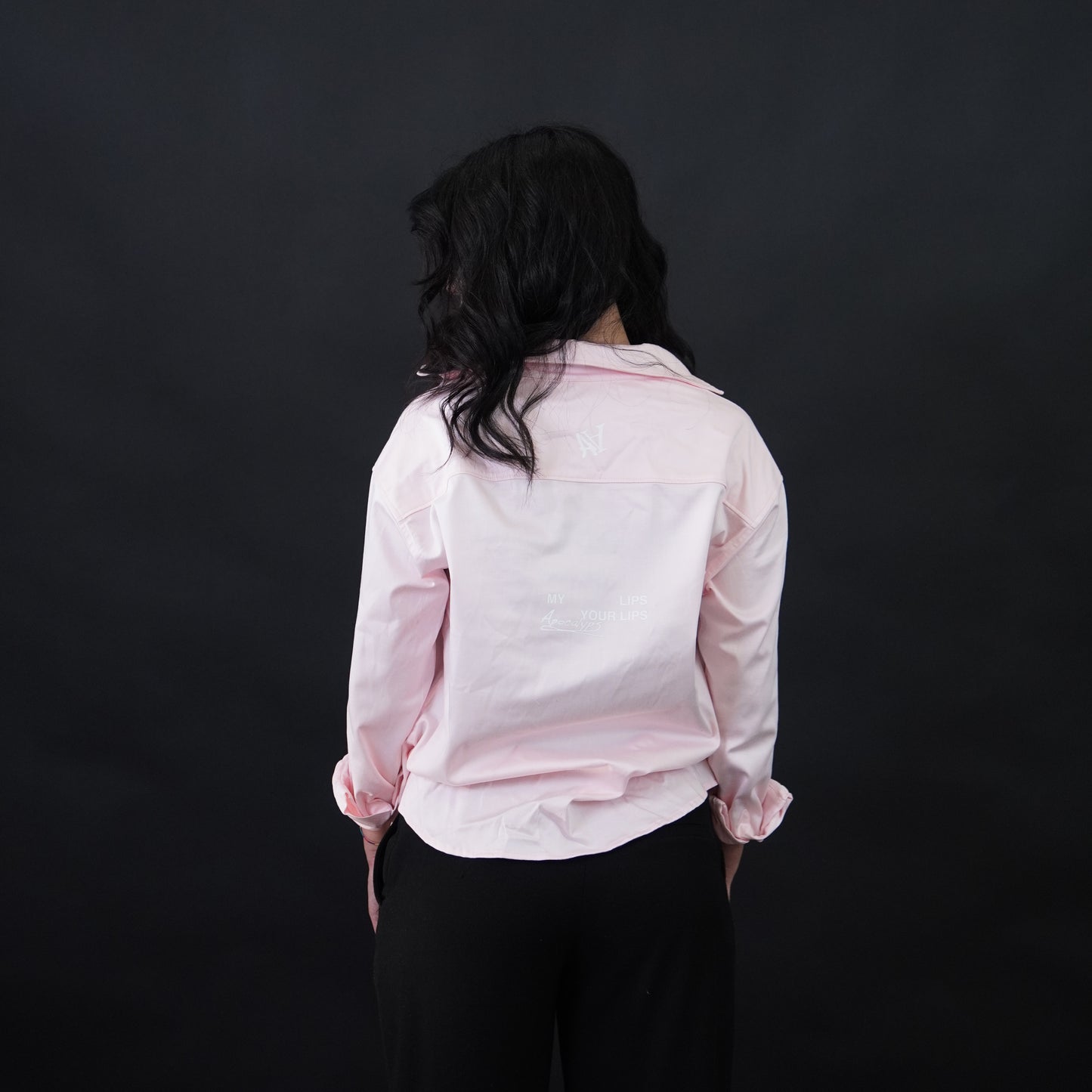 CAMICIA COTONE M/LUNGHE TINTA UNITA ROSA