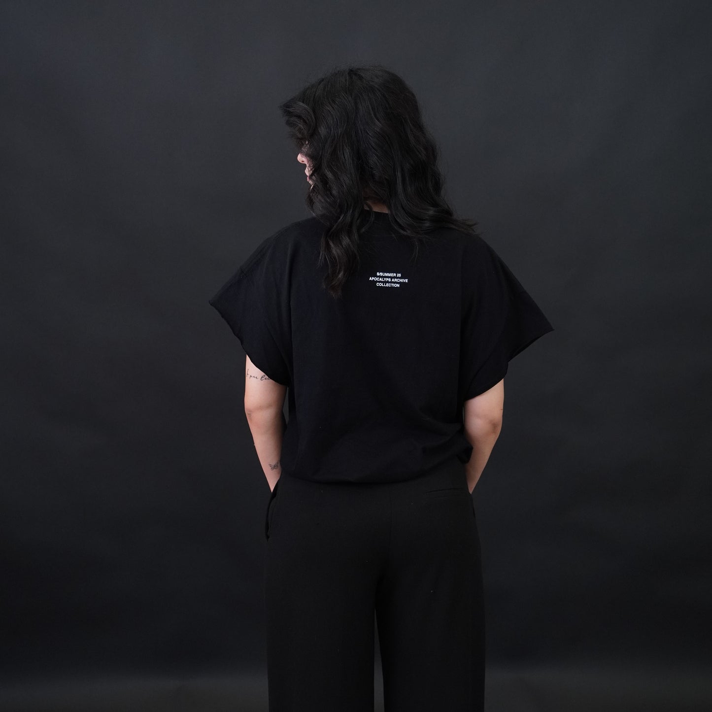 ApocalypsArchive logo "ambassador" tee turchese