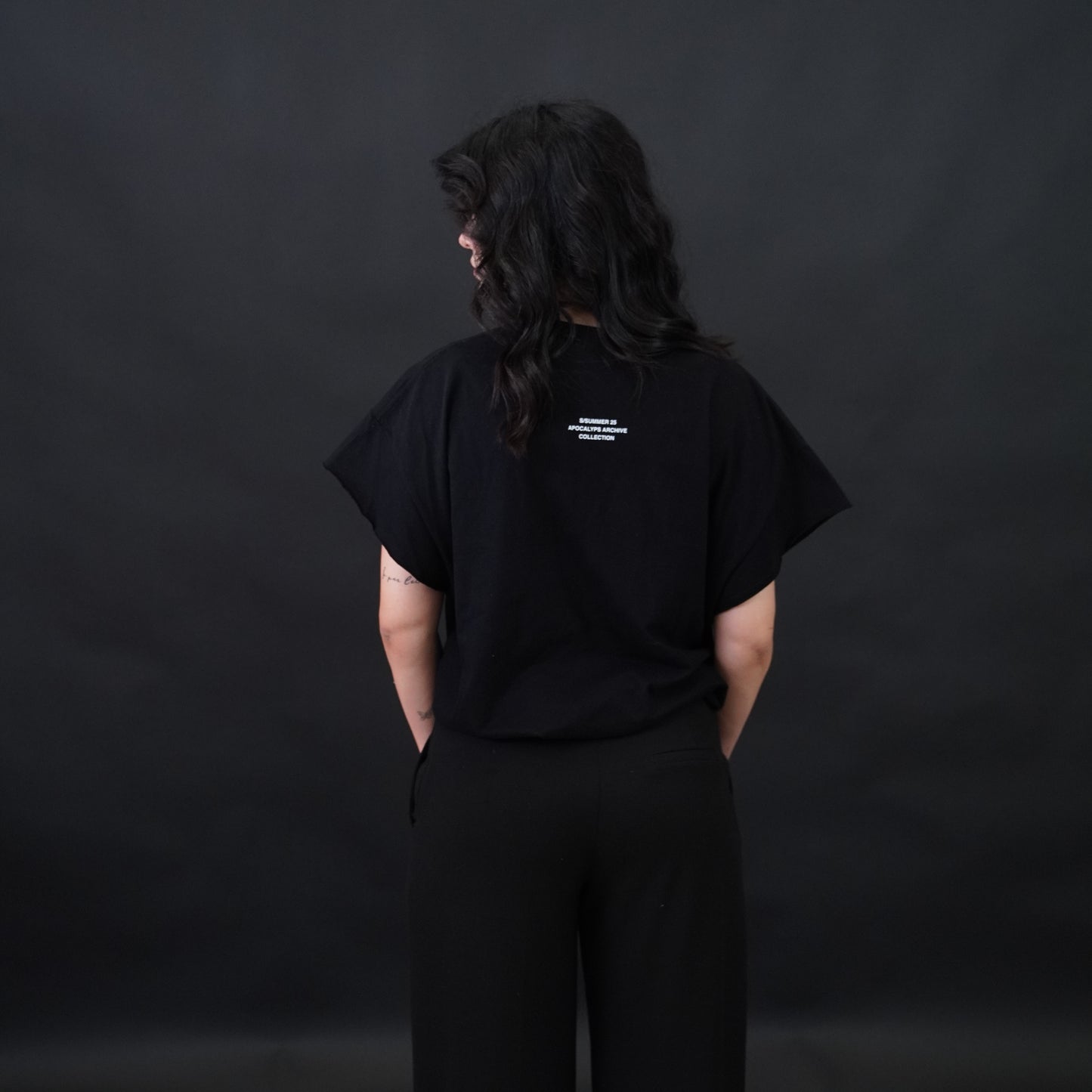 ApocalypsArchive logo "ambassador" tee turchese