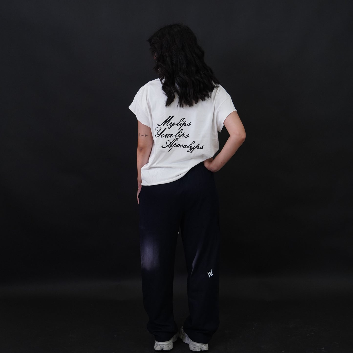 PANTALONE LINO OVER CON COULISSE DEEP NAVY