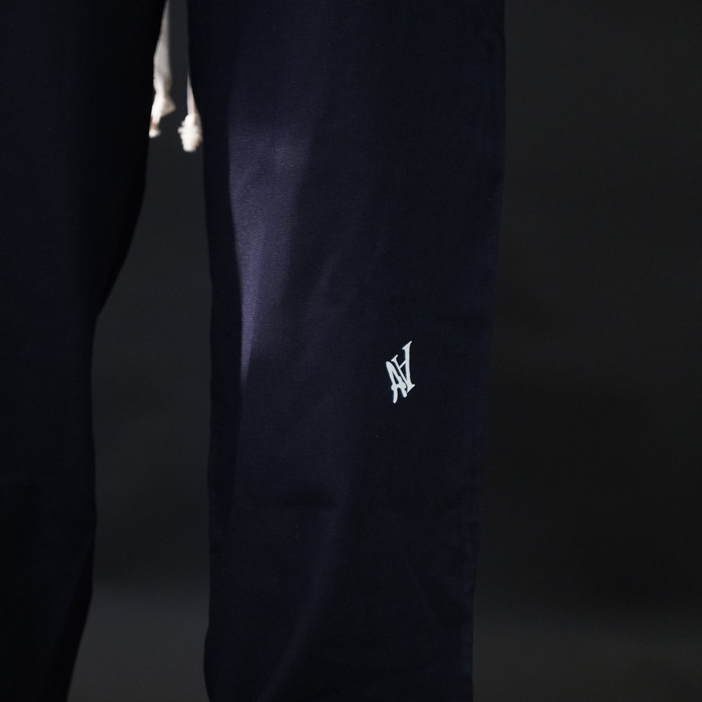 PANTALONE LINO OVER CON COULISSE DEEP NAVY
