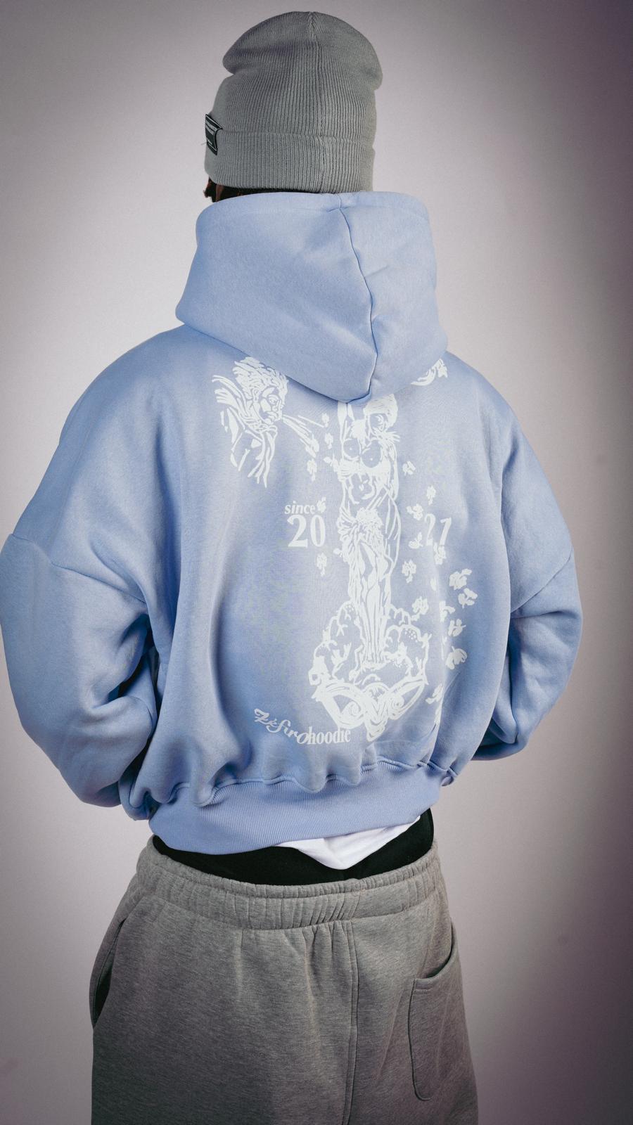 Apocalyps archive zefiro sky hoodie