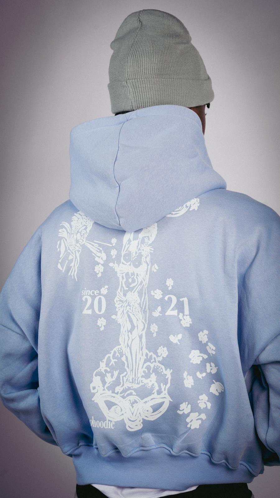 Apocalyps archive zefiro sky hoodie
