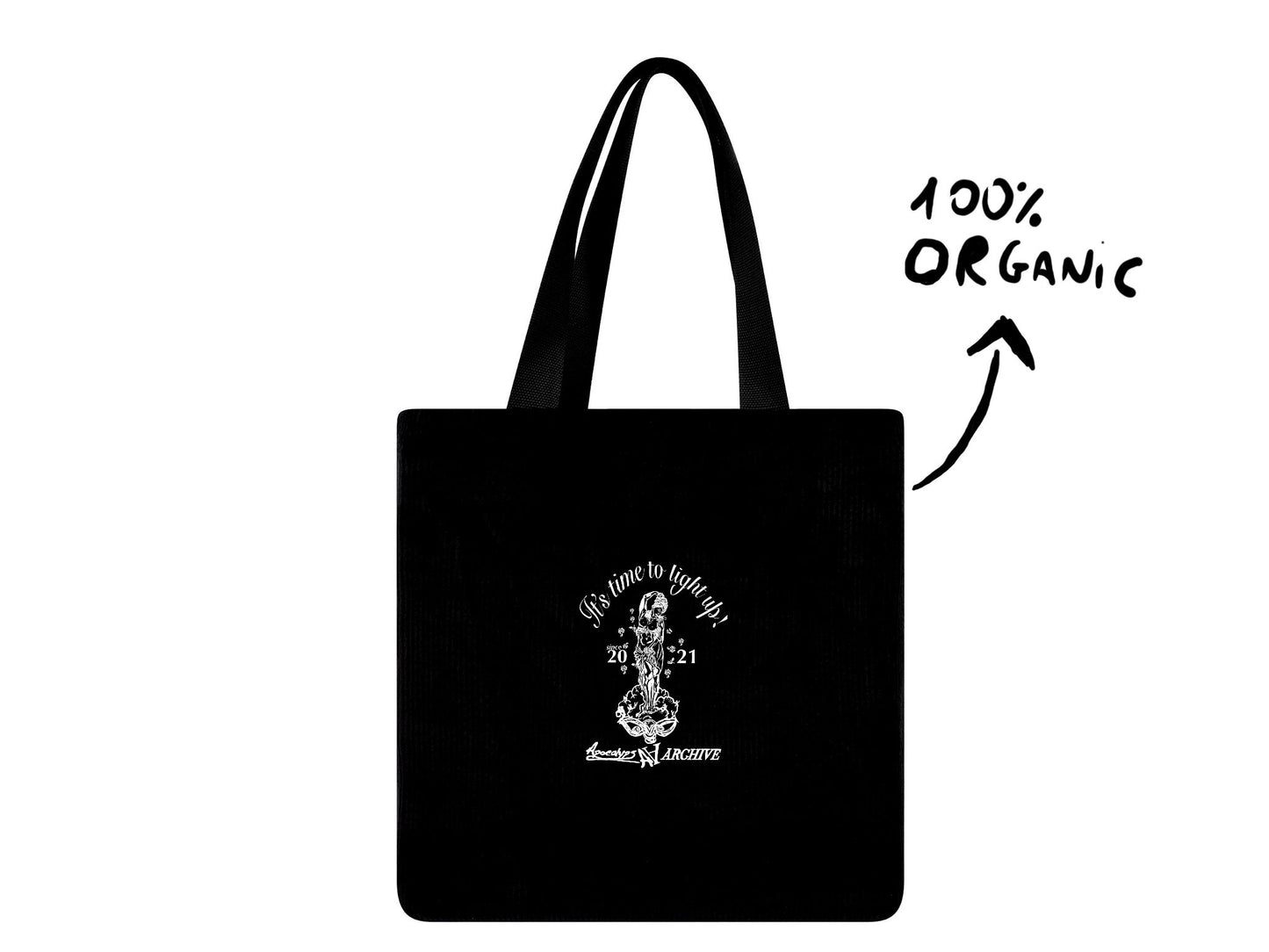 Apocalyps archive tote bag shopper bella vita black