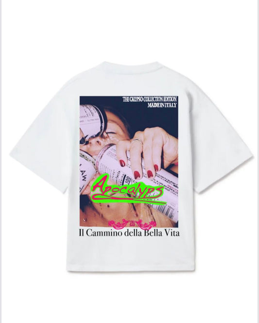 Apocalyps archive bella vita white graphic tee