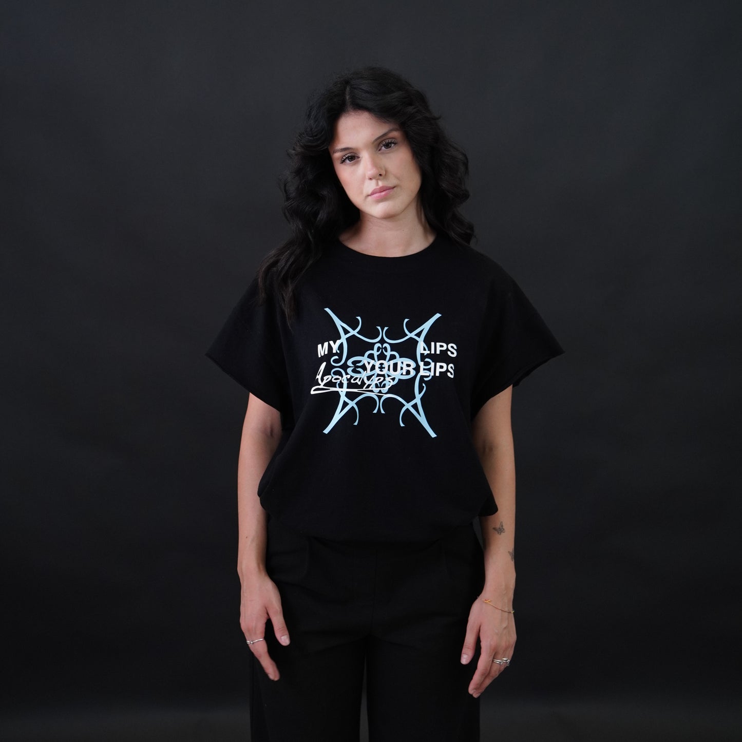 ApocalypsArchive logo "ambassador"  tee turchese