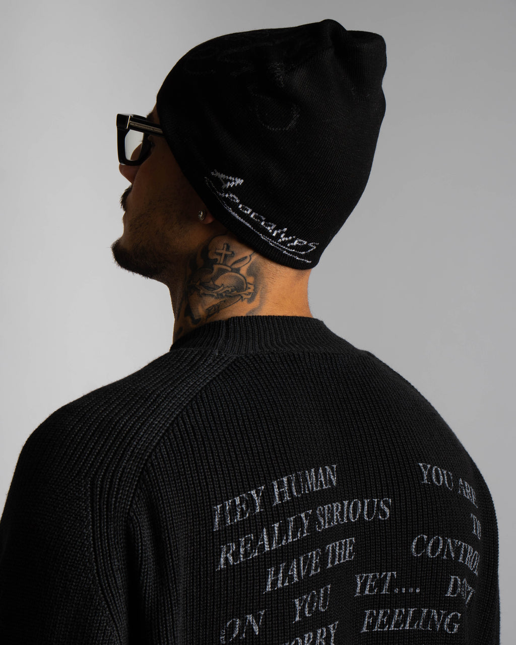 Mal d’être “Black Noise” — Beanie Balck on Black