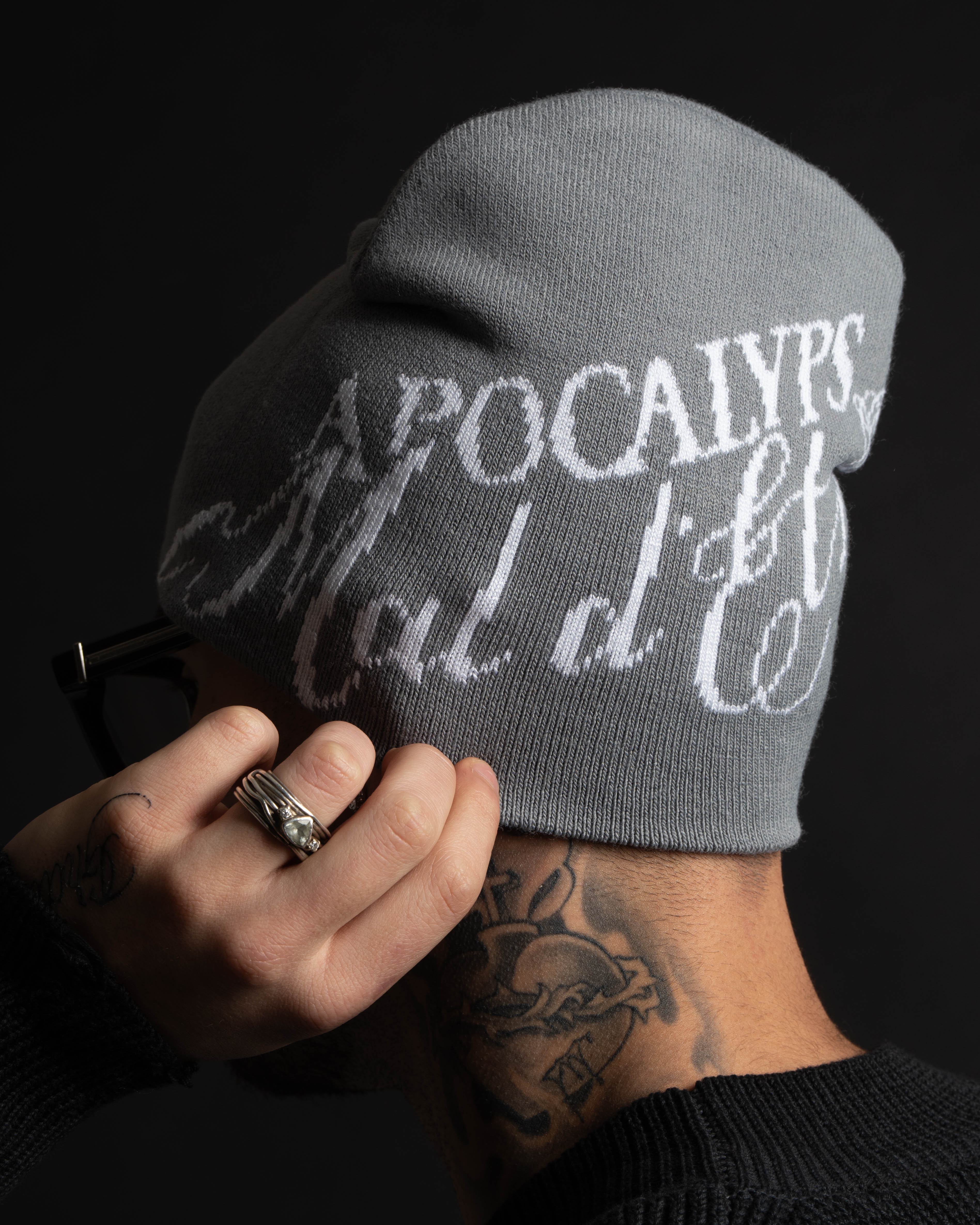 Mal d’être “Ash Code” — Beanie Grey Sport