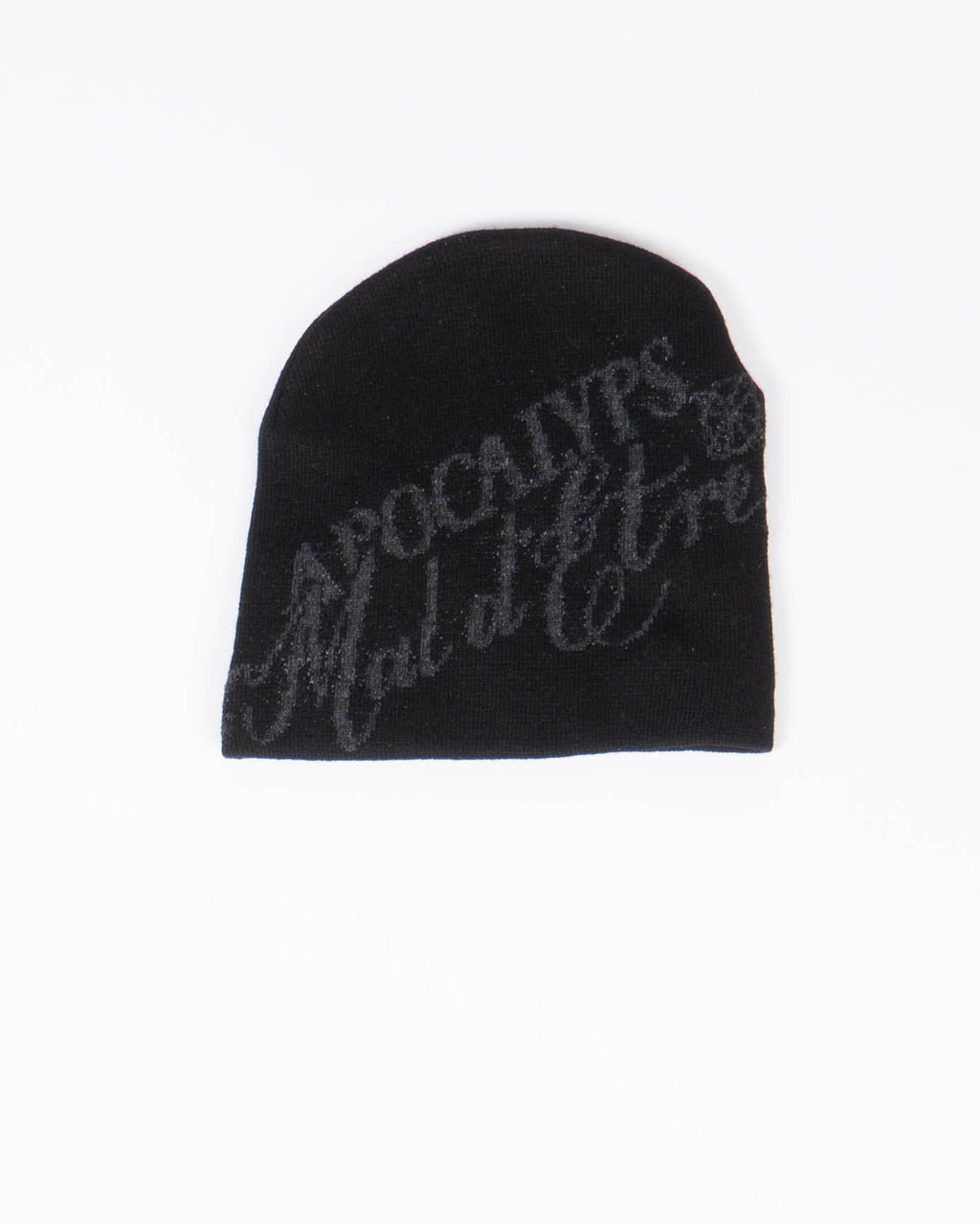 Mal d’être “Black Noise” — Beanie Balck on Black