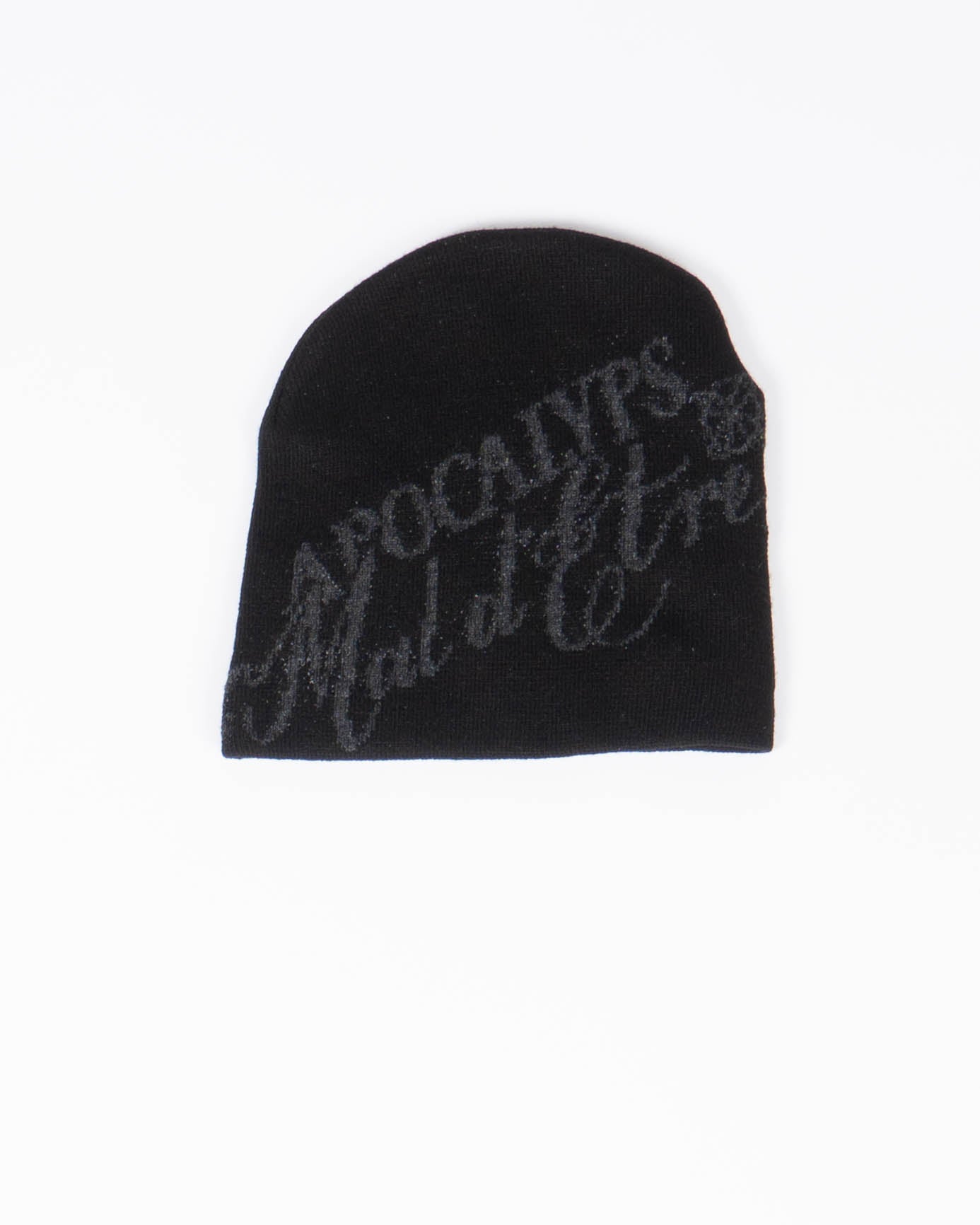 Mal d’être “Black Noise” — Beanie Balck on Black