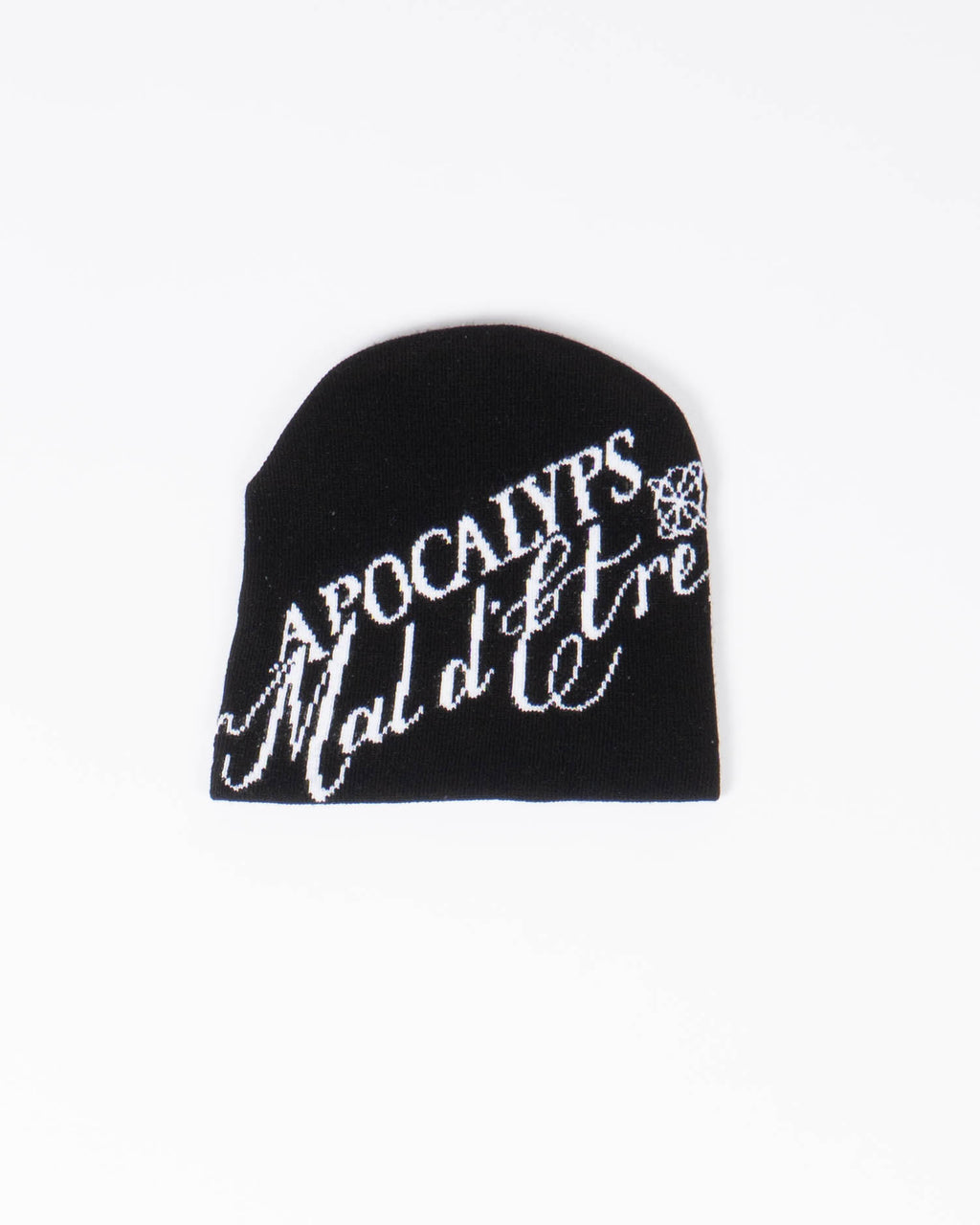 Mal d’être “No Signal” — Beanie Black and White