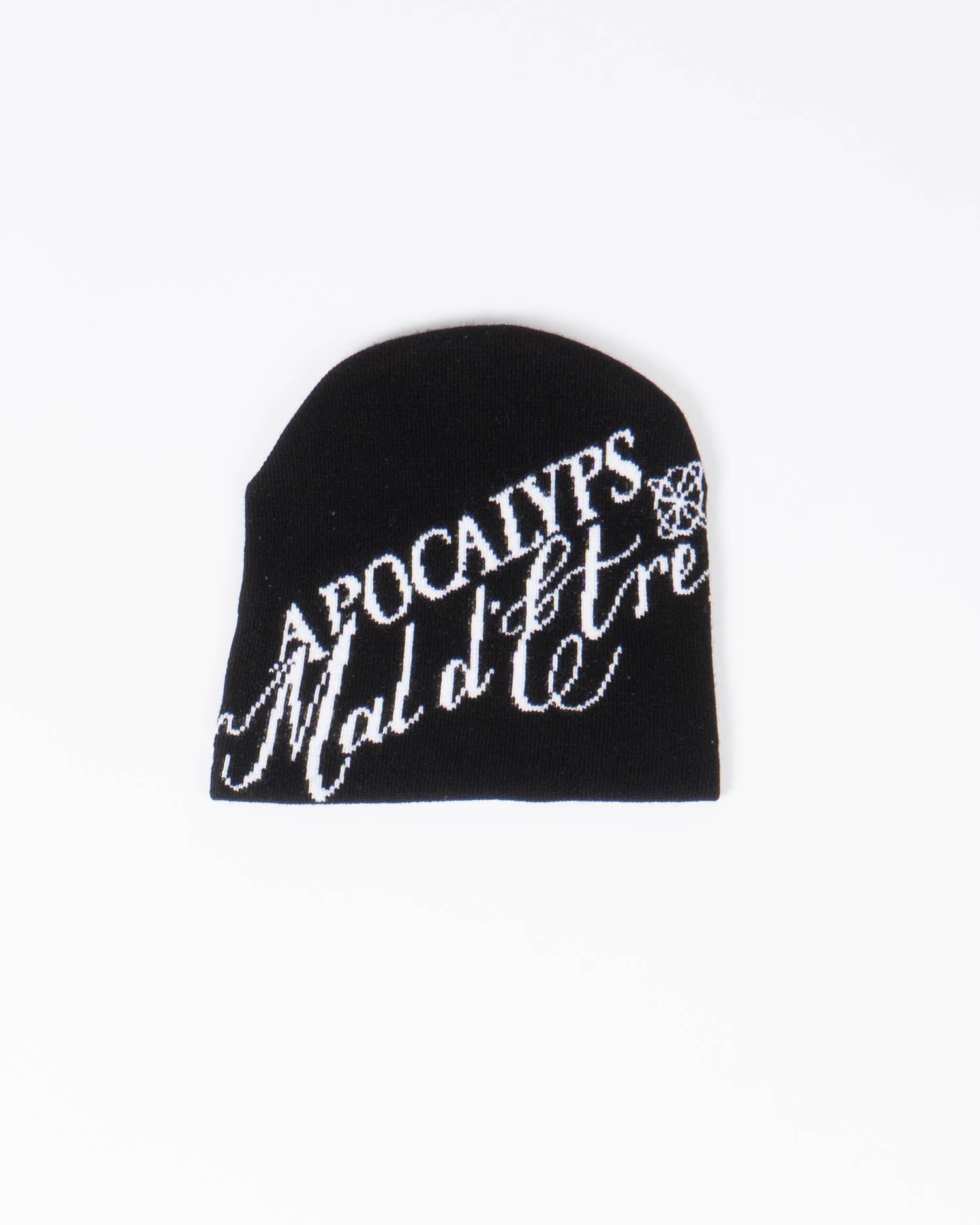 Mal d’être “No Signal” — Beanie Black and White
