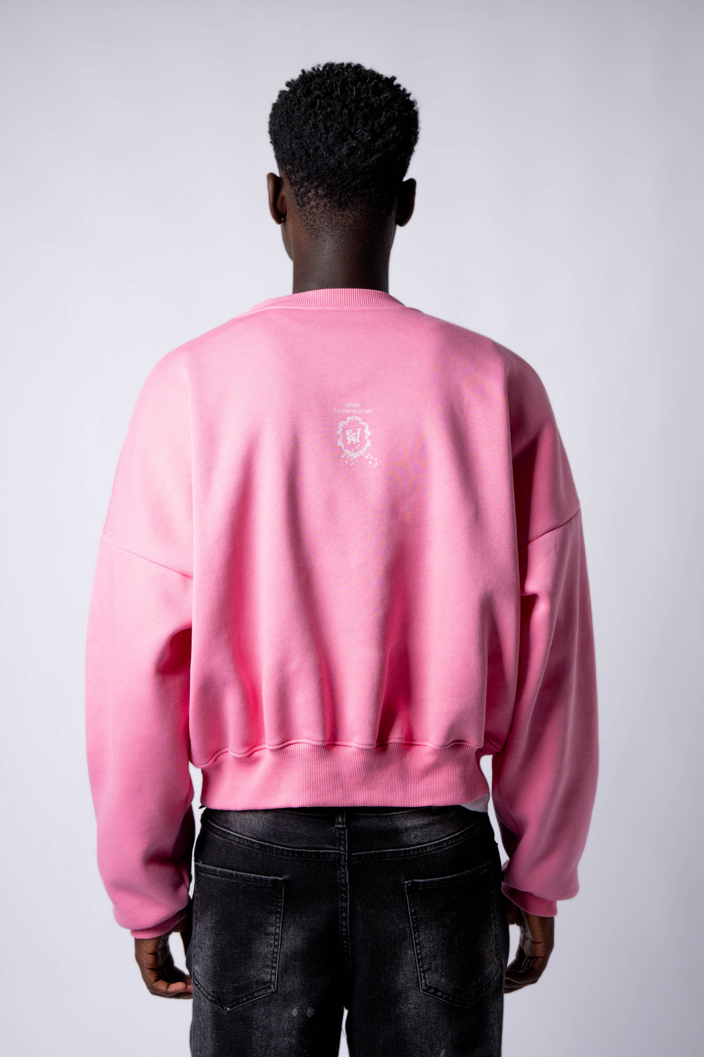 Apocalyps Archive Signature Crewneck – Bubble Gum | Boxy Fit Made in Italy