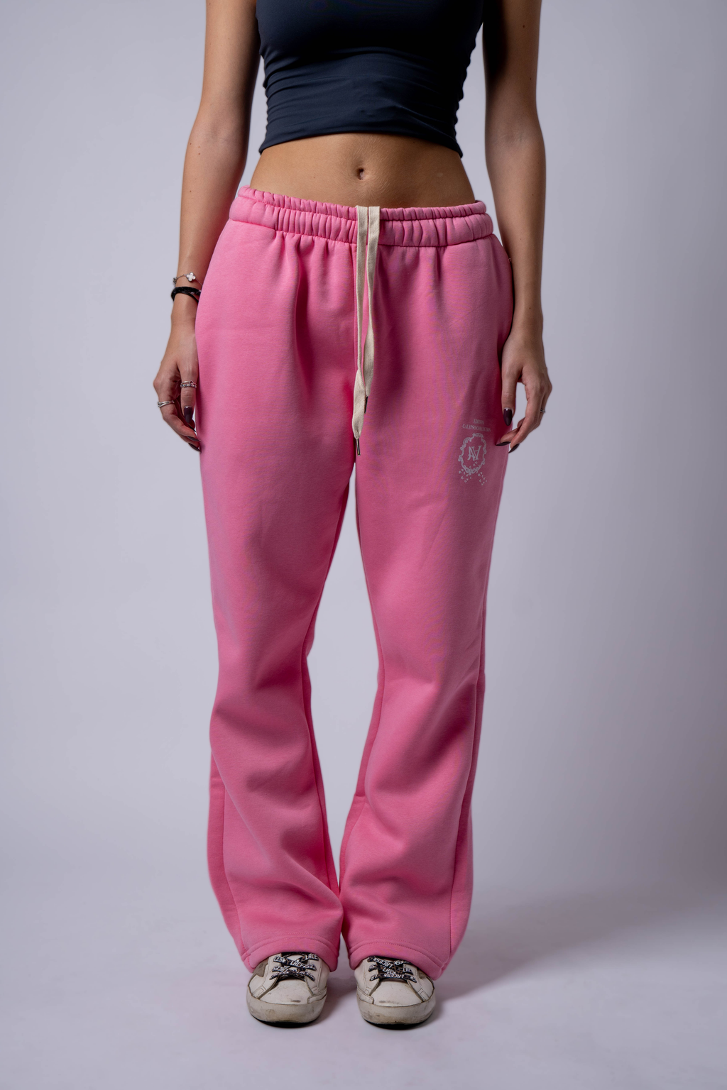 Apocalyps Archive Signature Sweatpant – Bubble Gum | Bootcut Made in Italy