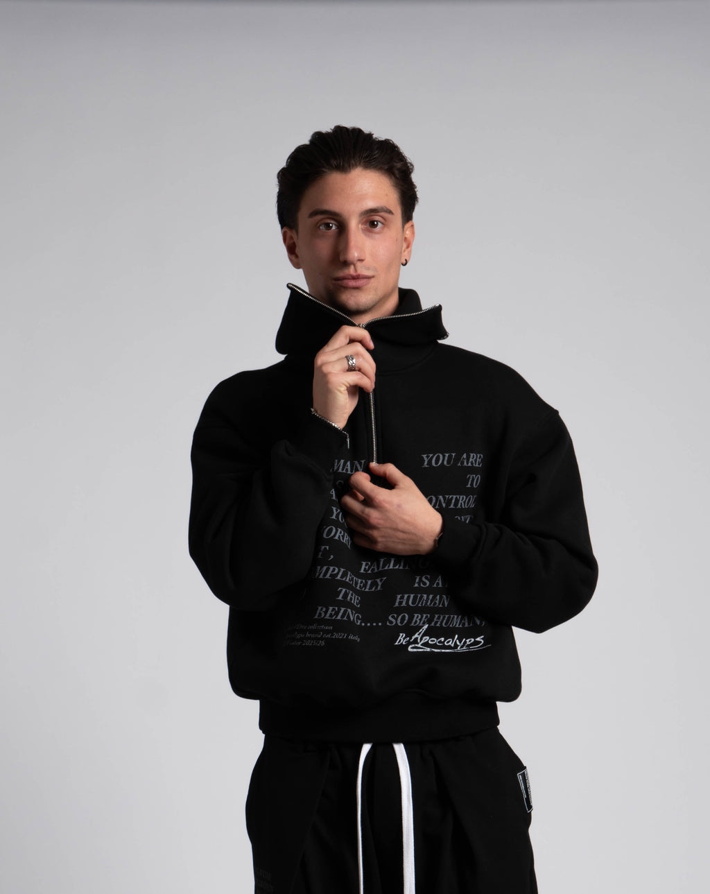 Mal d’être “Vertige” — Felpa Half Zip