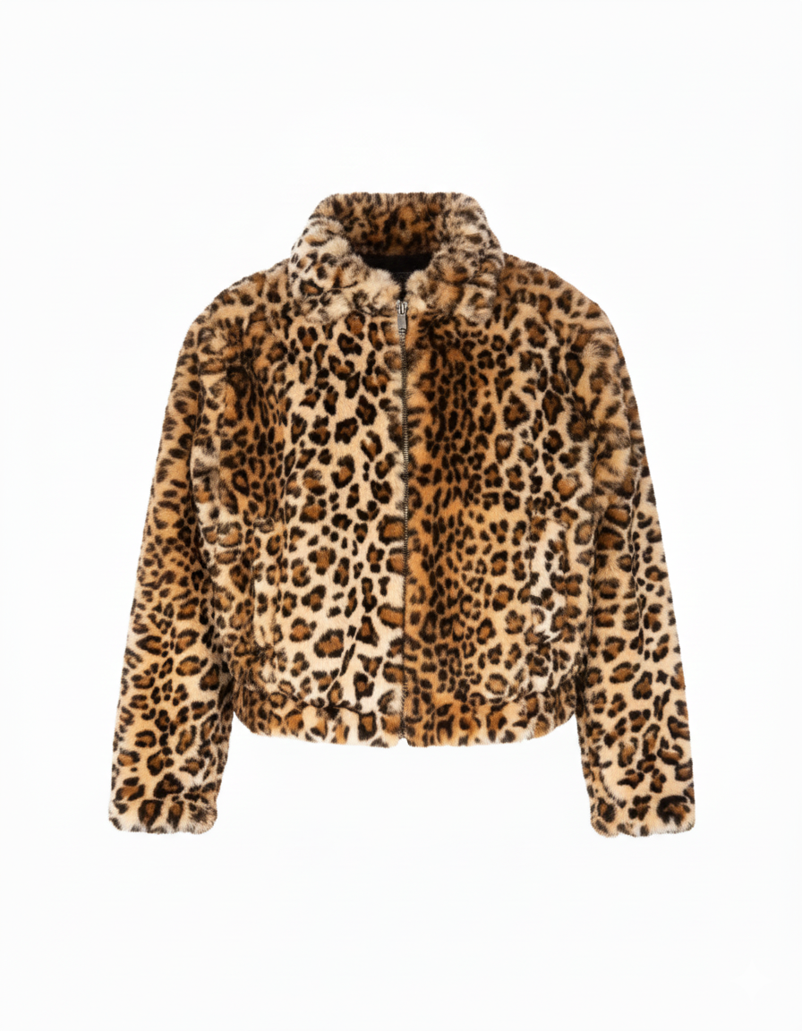 Mal d’être “Sauvage” — Fur without Fur Leo Print